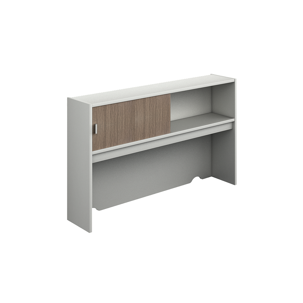 Librero s/Credenza Puerta Corrediza 163 x 35 x 105 cm Prime
