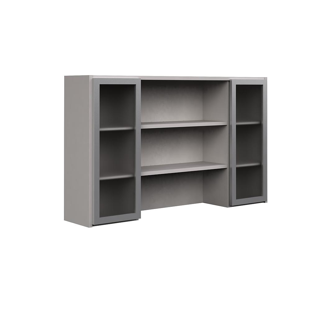Librero s/Credenza c/Entrepaños y 2 Puertas Acrilico 178 x 35 x 105 Prime
