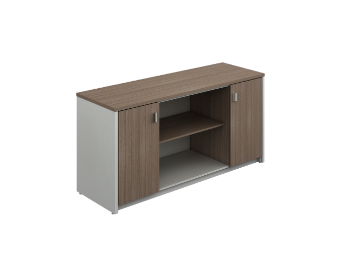 Credenza 2 Puertas c/Entrepaño Central 180 x 60 x 75 cm Prime