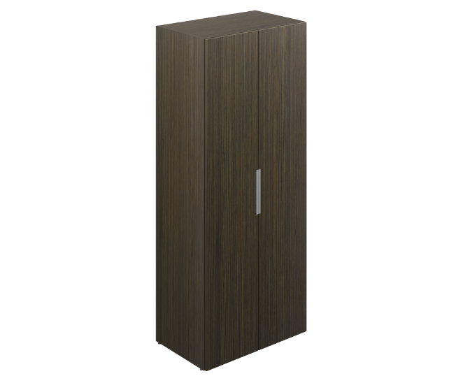 [GCB450180CN19] 4-Shelf closed bookcase w/cabinet 30 x 19 x 72" Bento (Silver Apricot)