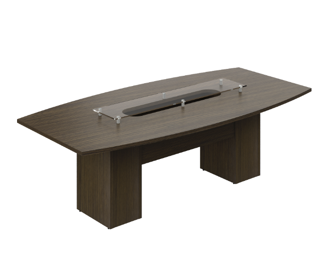 Mesa de Juntas c/Vidrio 240 x 120 x 75 cm Bento