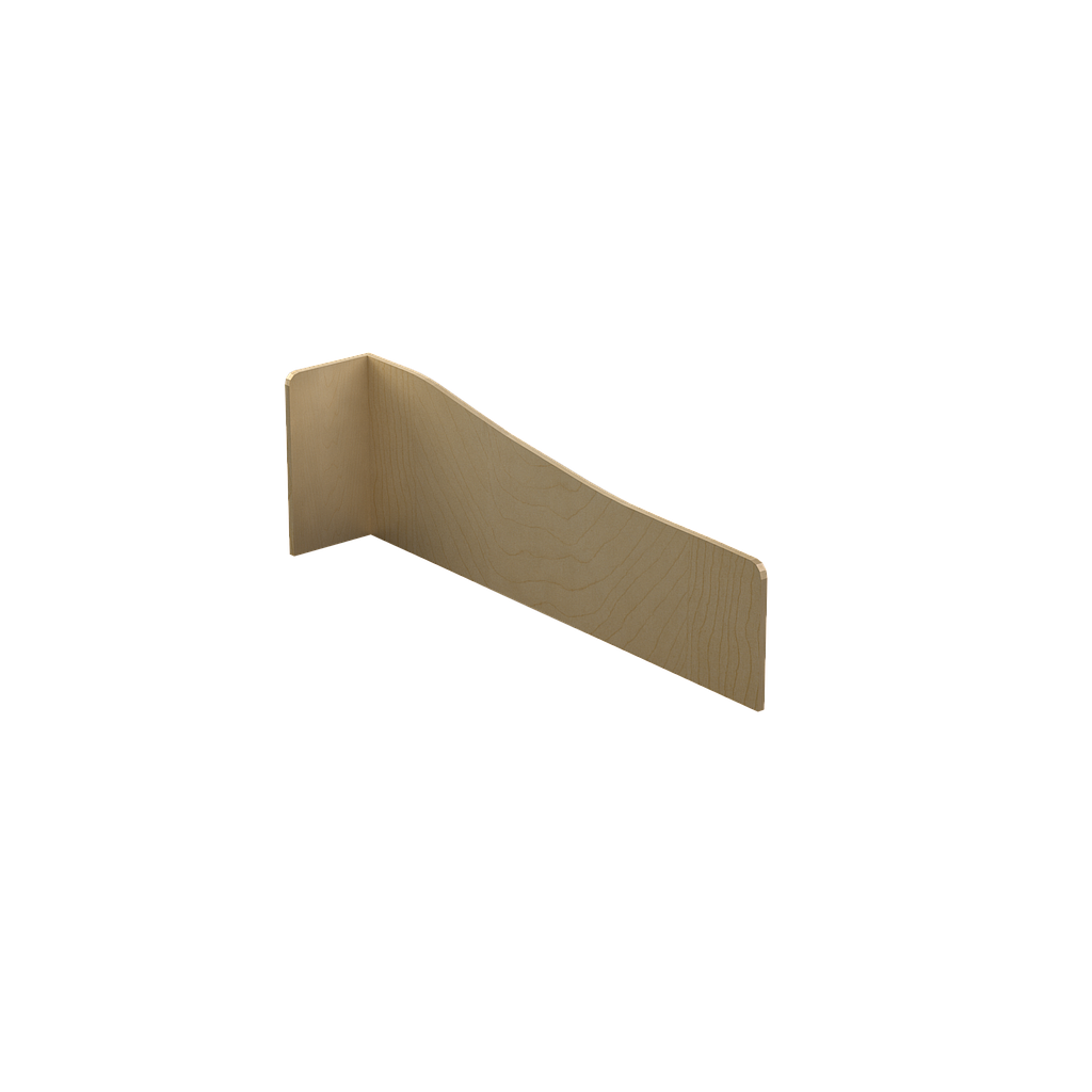 Peninsula L group screen 55 x 15.5 x 11.5" TML Cyber