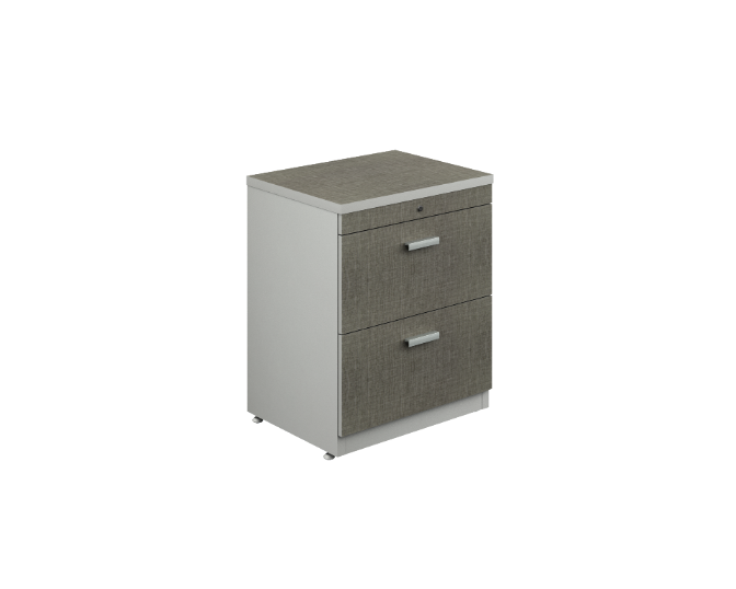 2-Drawer lateral file 24 x 19 x 30" Kenza