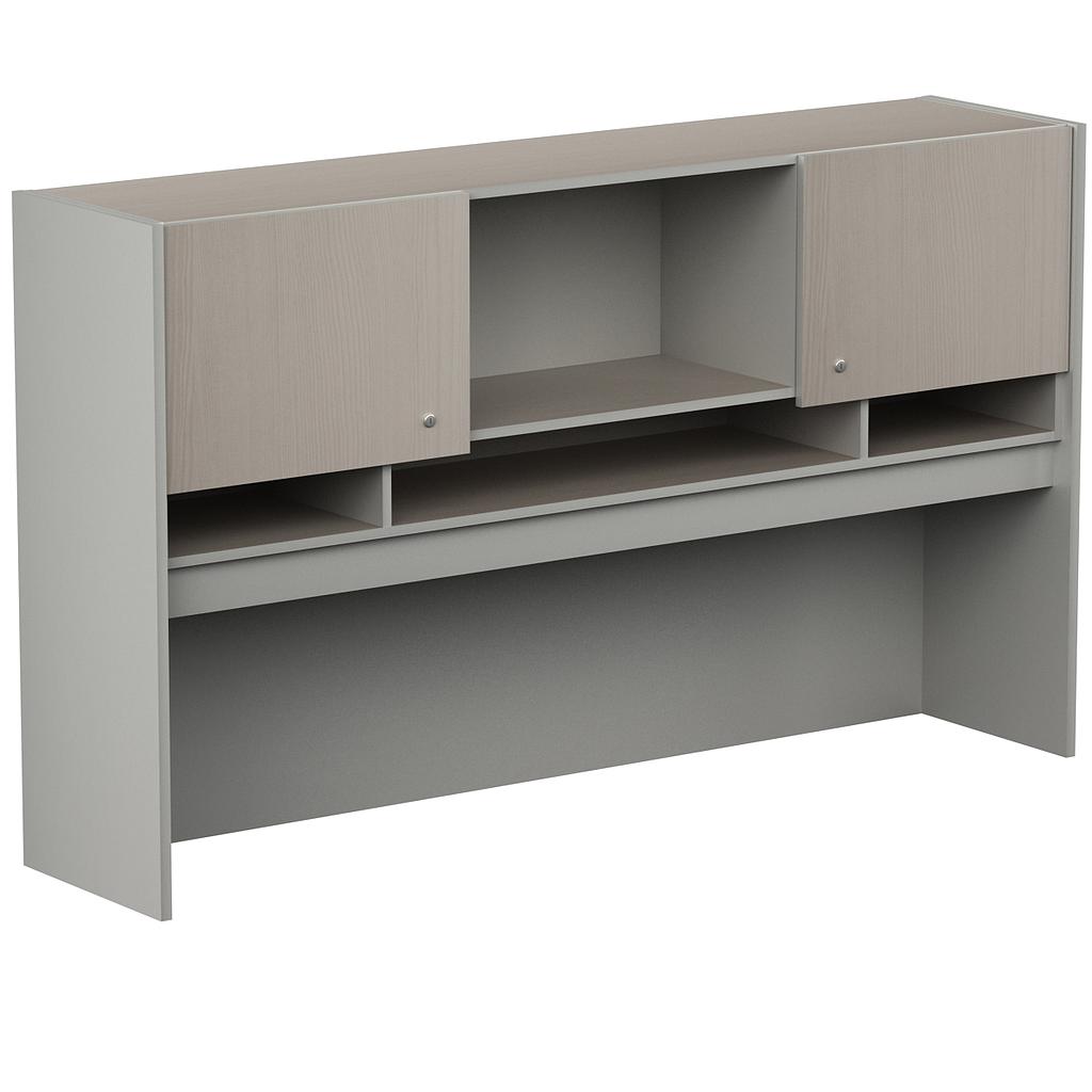 2-Door credenza hutch 69.5 x 14.5 x 41" Kenza