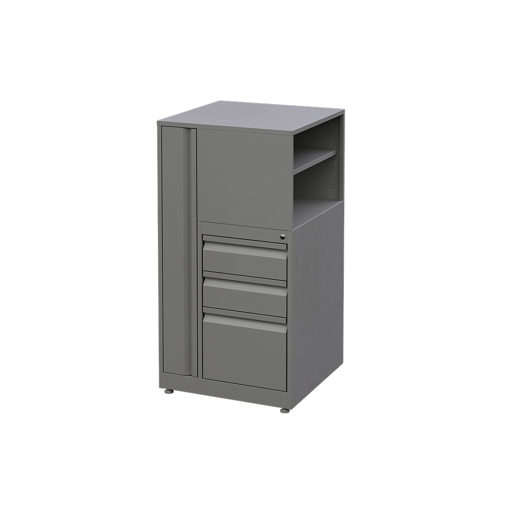 Open Side Wardrobe (Metal) 24 x 24 x 45"