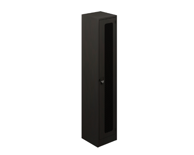 1-door 3B ventilated locker 24 gauge, 14 x 14.5 x 72"