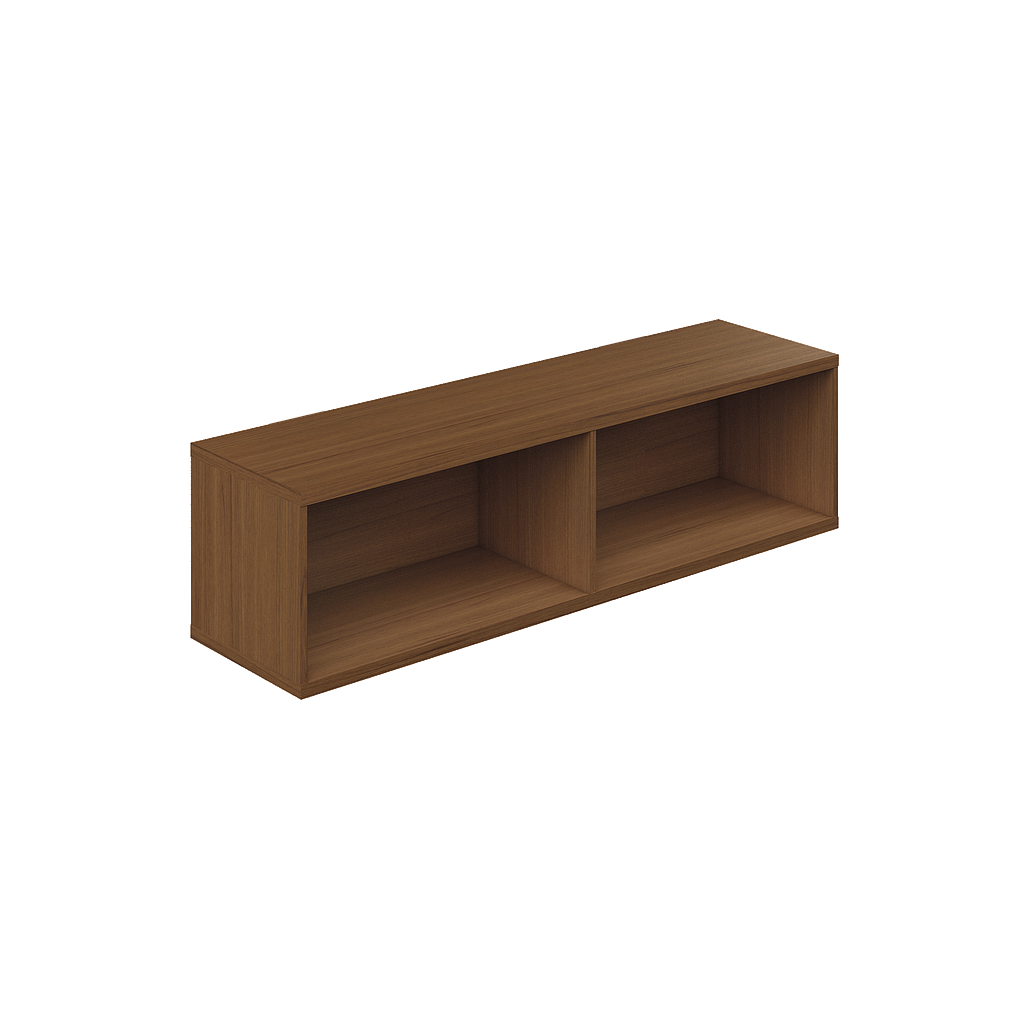 Librero Abierto Suspendido Sobre Cub. 150 x 40 x 40 cm p/Mesa Multi BP