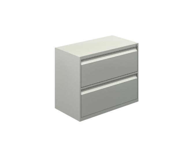 2-Drawer lateral file cabinet 36 x 19 x 28" Arka