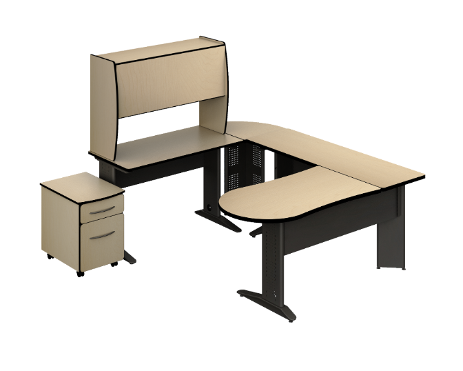 Peninsula U group 28MM 67 x 86.5 x 61" 3MM Cyber