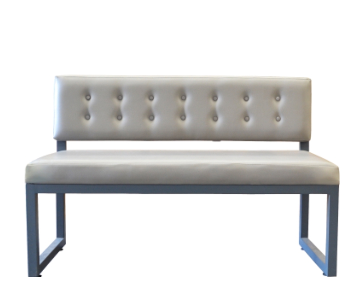 Discovery bench w/tufted backrest 48"