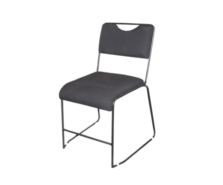 Fabric stacking chair