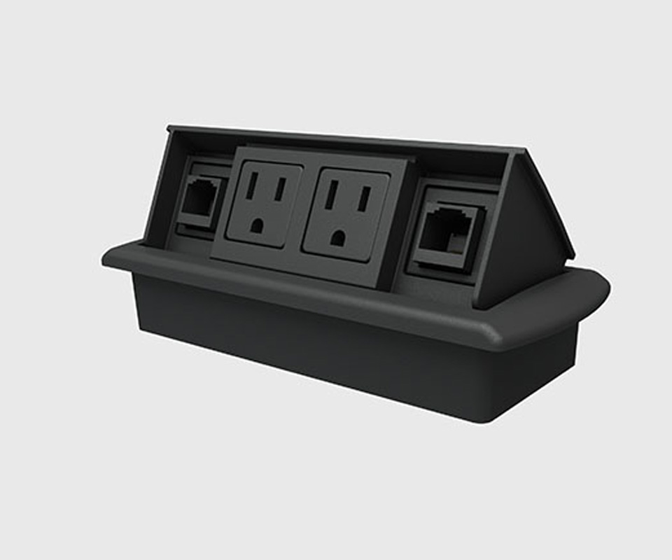 Miniport 2 power, 2 open data 120" cord