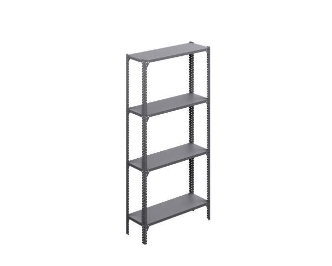 4-Shelf rack 34 x 12 x 71"