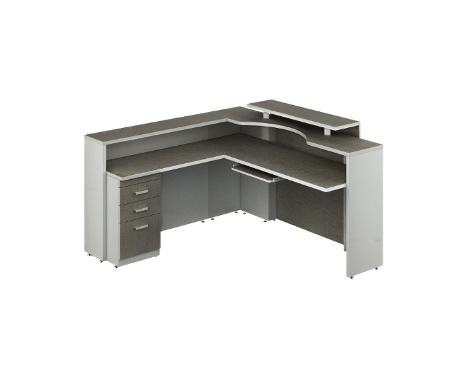 L-reception 71 x 71 x 45" Kenza