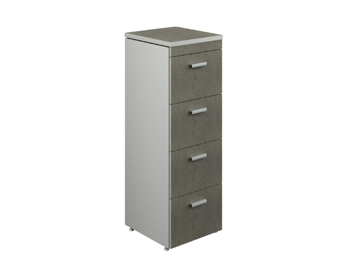 4-Drawer vertical file 16 x 19 x 55" Kenza