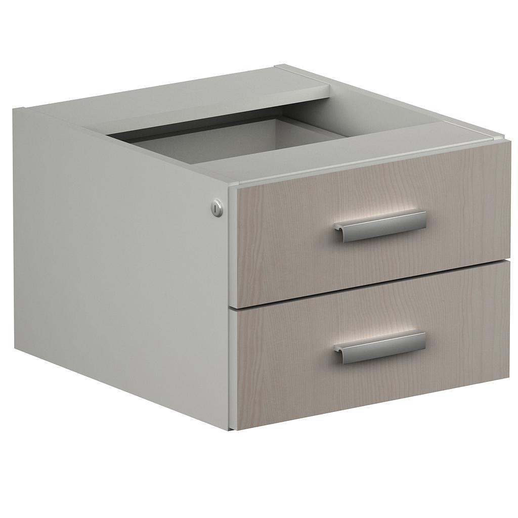 [GBK811LBP24BP00] Hanging box/box side lock 16 x 19 x 12" Kenza (Izquierdo, Anigre, Baja Presion Negro)