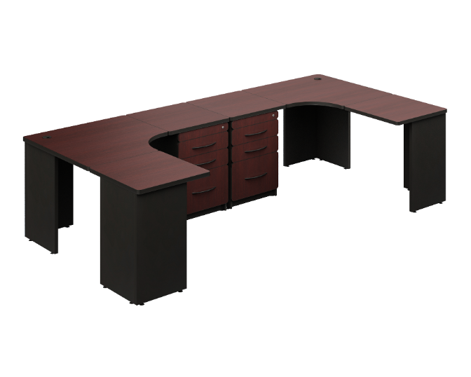 Modulo Perimetral 300 x 149.6 x 74 cm Spazio