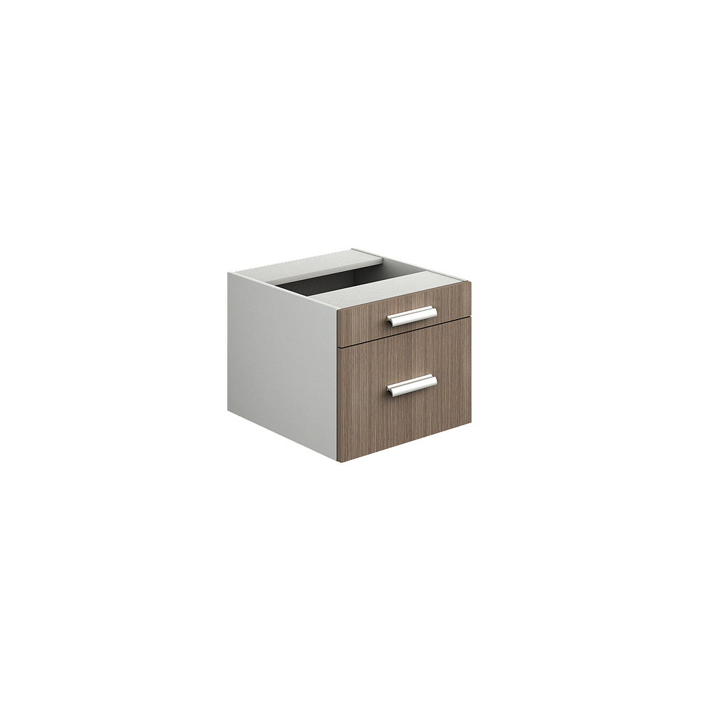 [GBR810LBP30BP10] Hanging file/box 19 x 20.5 x 16" Prime (Izquierdo, Oxford, Baja Presion Silver)