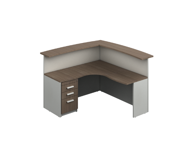 [GBR150BP30BP10] Reception unit 67 x 67 x 44" Prime (Oxford, Baja Presion Silver)