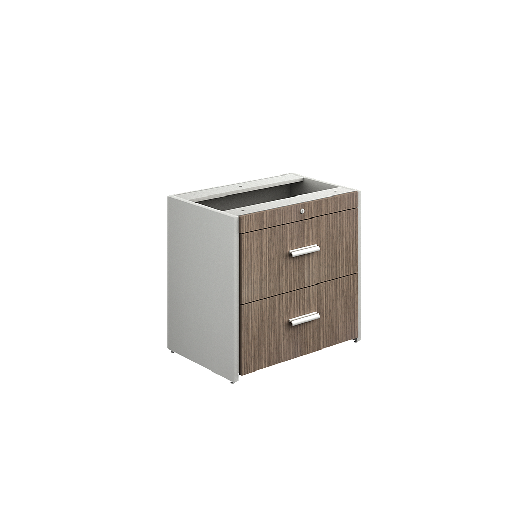 2 Drawer lateral file 30 x 19.6 x 30" Prime